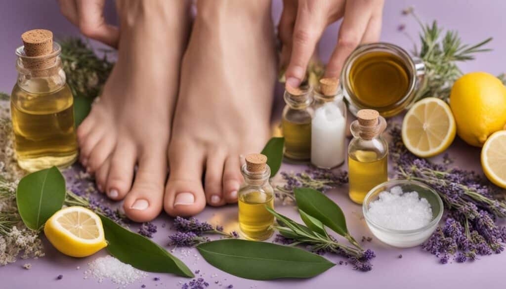 remedies for foot odor image