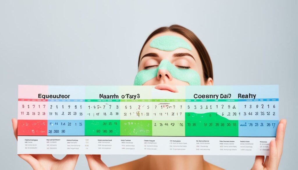 acne treatment face wash frequency